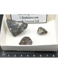 Tsumcorite xls; Tsumeb Mine, Otavi Mountains, Namibia, 1st oxidation zone; Gerd Tremmel collection; 3 TN as unique piece
