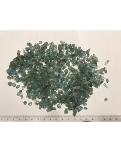 Apatite; green-blue, pure, Madagascar; 1 kg