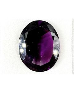 Amethyst; facettiert; 17 x 14 x 8 mm; Four Peaks Mine, Arizona; Einzelstück