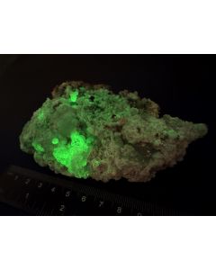 Hyalit, UV-aktiv (KW); Zacatecas, Mexiko; HS; Einzelstück