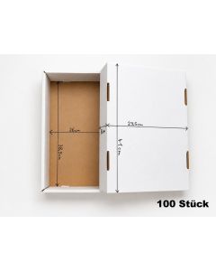 Faltkartons mit Deckel; Ganze Steige, 385 x 260 x 80 mm; 100 Stück