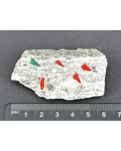 Gasparit - (Ce) xx; Cherbadung, Binntal, Schweiz; NS; Einzelst&uuml;ck 