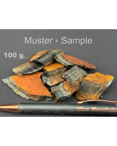 Falkenauge, blaues Tigerauge; reine Lagen, S&uuml;dafrika; 100 g
