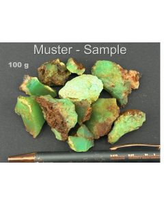 Chrysopras; Tansania; 100 g