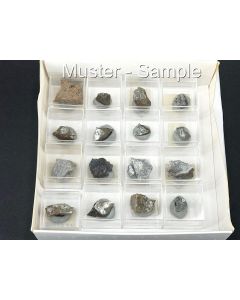 Eifel-Mix; Brenk, &Uuml;dersdorf und Emmelberg, Eifel, Deutschland; 16 Micromounts; 1 Partie