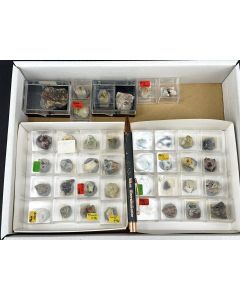 Gemischte Mineralien; Grube Clara, Schwarzwald, Deutschland; 1 Partie; Unikat