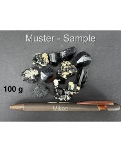Turmalin (Schörl) X/xx; Namibia; 100 g