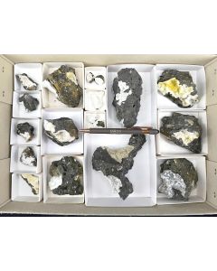 Natrolit, Phillipsit xx; Vogelsberg, Hessen, Deutschland; 1 Steige; Unikat