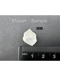 Pollucit aus Paprok, Nuristan, Afghanistan – Micromount als Einzelstück