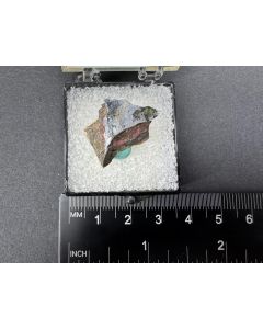 Edgarbaileyit, Wattersit (xx); Clear Creek Mine, CA, USA; MM; Einzelst&uuml;ck