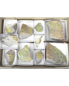 Phurcalit xx; UV-aktiv; Posey Mine, UT, USA; 1 Steige; Unikat