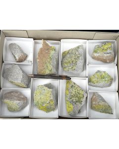 Phurcalit xx; UV-aktiv; Posey Mine, UT, USA; 1 Steige; Unikat