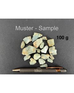Aquamarin (Beryll); Malawi; 100 g