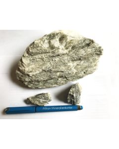 Sphalerit etc.; UV-aktiv! Schweden; 1 kg