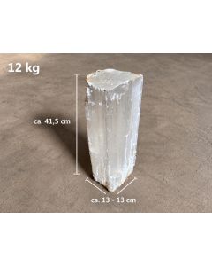 Selenit, Gips, Alabaster; wei&szlig;; Midelt, Marokko; ca. 12 kg; Einzelst&uuml;ck