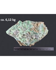 Chrysopras; Sulawesi, Indonesien; Einzelst&uuml;ck
