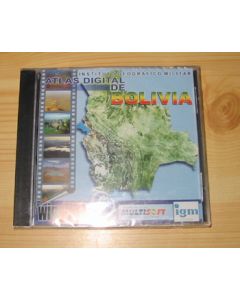 Bolivia CD-ROM detailed map