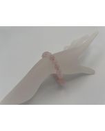 Armband, Rosenquarz, 8 mm Kugeln, 1 Stück
