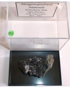 Manganoquadratit xx; Uchuchacua Mine, Lima, Peru; NS