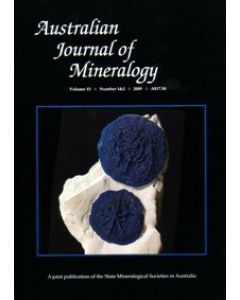 Australian Journal of Mineralogy Vol. 15, #1/2 2009