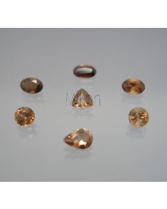 Axinit facettiert 8x6 mm, Mexiko