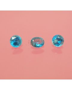 Lazulit facettiert 3,5 mm, Brasilien