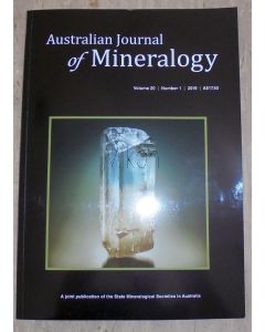 Australian Journal of Mineralogy Vol. 20, #1 2019