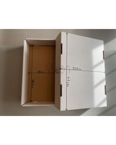 Faltkartons mit Deckel; Ganze Steige, 385 x 260 x 80 mm; 100 Stück