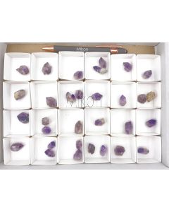 Amethyst X/xx; Tafelkop, Namibia; 1 Halbformat Steige 