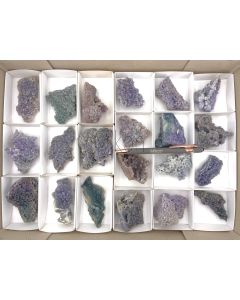 Trauben Achat, Traubenachat (Grape Agate) xx; Indonesien; größere Stücke, 1 Steige