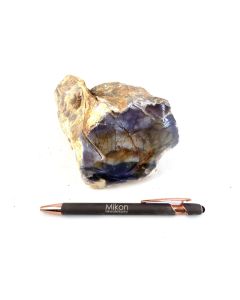 Chalcedon blau, einseitig poliert; Indonesien; Einzelstück 1,26 kg