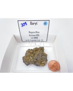 Baryt xx; Magma Mine, Arizona, USA; Gerd Tremmel Sammlung; KS (209)