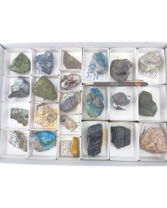 Seltene Systematik Mineralien; Manfred Schaeffer Sammlung; 1 Steige, Unikat (5)
