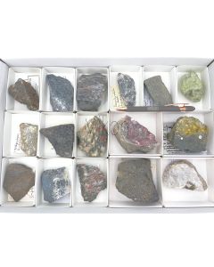 Seltene Systematik Mineralien; Manfred Schaeffer Sammlung; 1 Steige, Unikat (6)