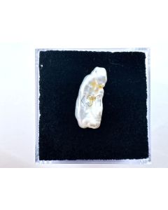 Biwa Perle Einzelstück ca. 6x14 mm