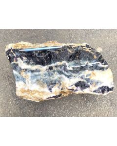 Fluorit; Regenbogenfluorit, bunt, Schleifware, Uis, Namibia; 20,1 kg; Einzelstück