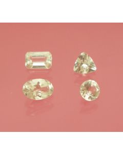 Amblygonit facettiert 2,6 mm, Brasilien