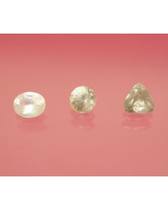 Cerussit facettiert 4,0 mm, Namibia