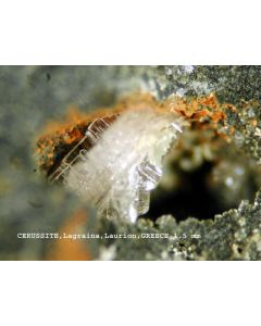 Cerussit xx; Legraina, Laurion, Griechenland; KS
