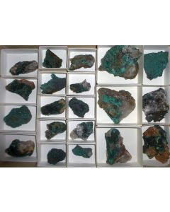 Sambia-Mineralien, 10 Steigen, gemischt