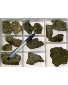 Richterit (xx); Langban, Värmland, Schweden; NS