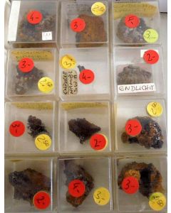 Vanadinit xx; Namib Lead Mine, Swakopmund, Namibia; MM