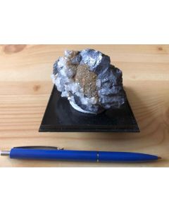 Galenit (Bleiglanz) xx; Grube Hilfe Gottes, Bad Grund, Harz, D; HS