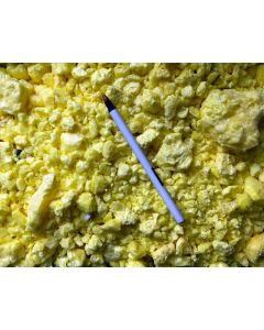 Sulfur, native. , Indonesia, 1 kg