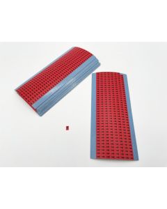 Adhesive black ARROW labels for micromounts.160