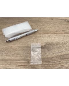 Zip lock bags; 35 x 55 mm; 100 pieces. Made in Germany (!)