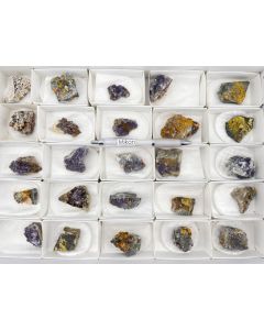 Wulfenit xx; Alamo Mining District, Arizona, USA; KS