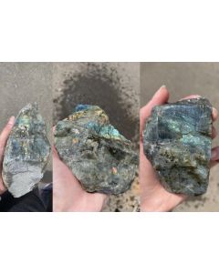 Labradorite; Ft. Dauphin, Madagascar; 1 kg