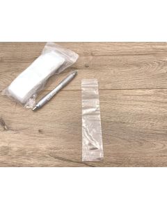 Zip lock bags; 40 x 170 mm; 100 pieces