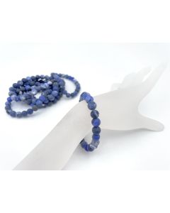 Bracelet, sodalite, 8 mm spheres, 1 piece